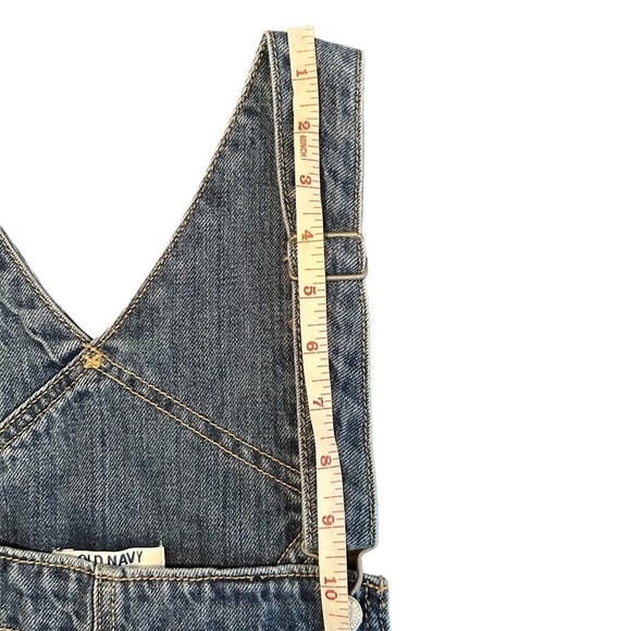 Old Navy Denim Overall Shorts XXL - Picture 15 of 16